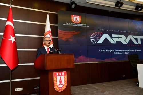 Türkiye'nin Yeni Turbojet Motoru Arat İçin İmzalar Atıldı