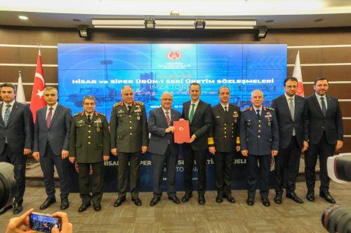 Siper Ürün-1 ve Hisar Projelerinde Seri Üretim İçin İmzalar Atıldı