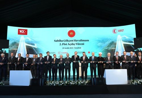 Sabiha Gökçen Havalimanı 2. Pisti Cumhurbaşkanı Recep Tayyip Erdoğan Tarafından Açıldı
