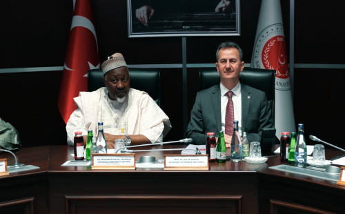 Nijerya Heyetinin Başkanlığımıza Ziyareti 