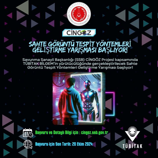  Sahte Görüntü Tespit Yöntemleri Geliştirmesi Yarışması Başlıyor (başvuru Süresi Uzatıldı)