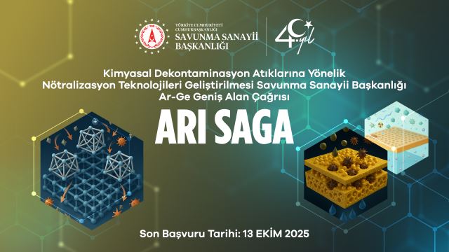 Kimyasal Dekontaminasyon Atıklarına Yönelik Nötralizasyon Teknolojileri Geliştirilmesi (ari) Saga Çağrısı Süre Uzatımı